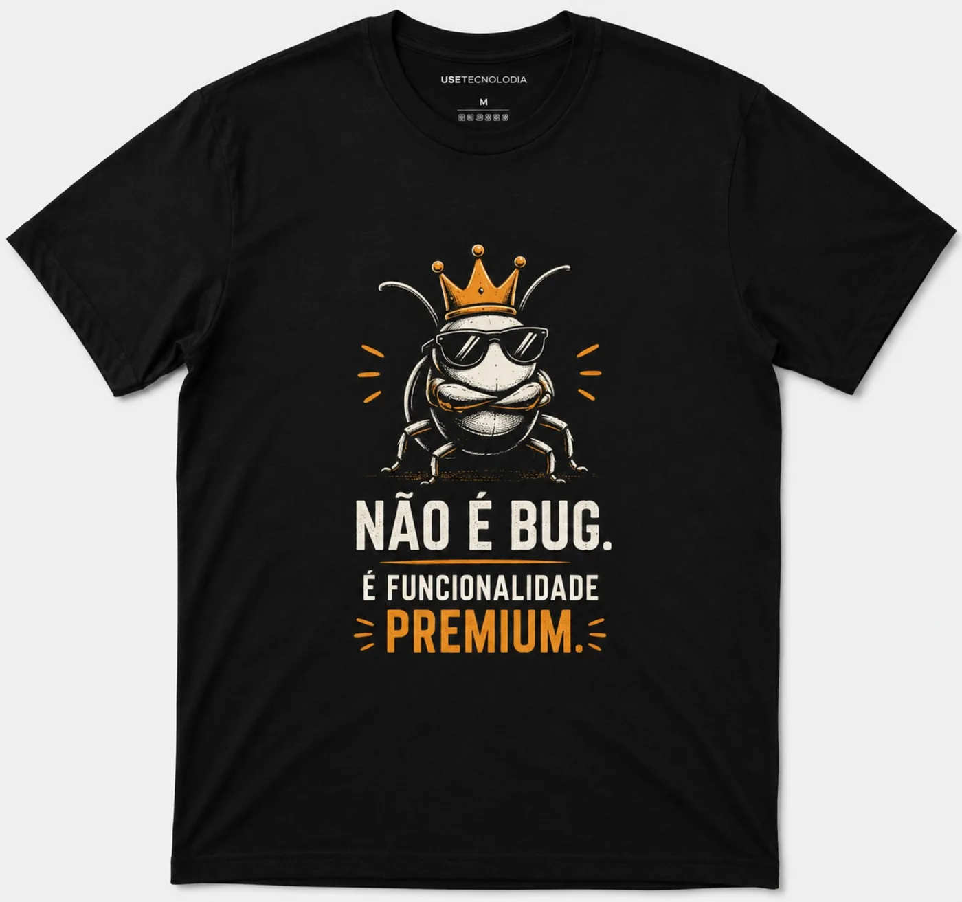 Camiseta Tecnolodia com a estampa Camiseta Bug