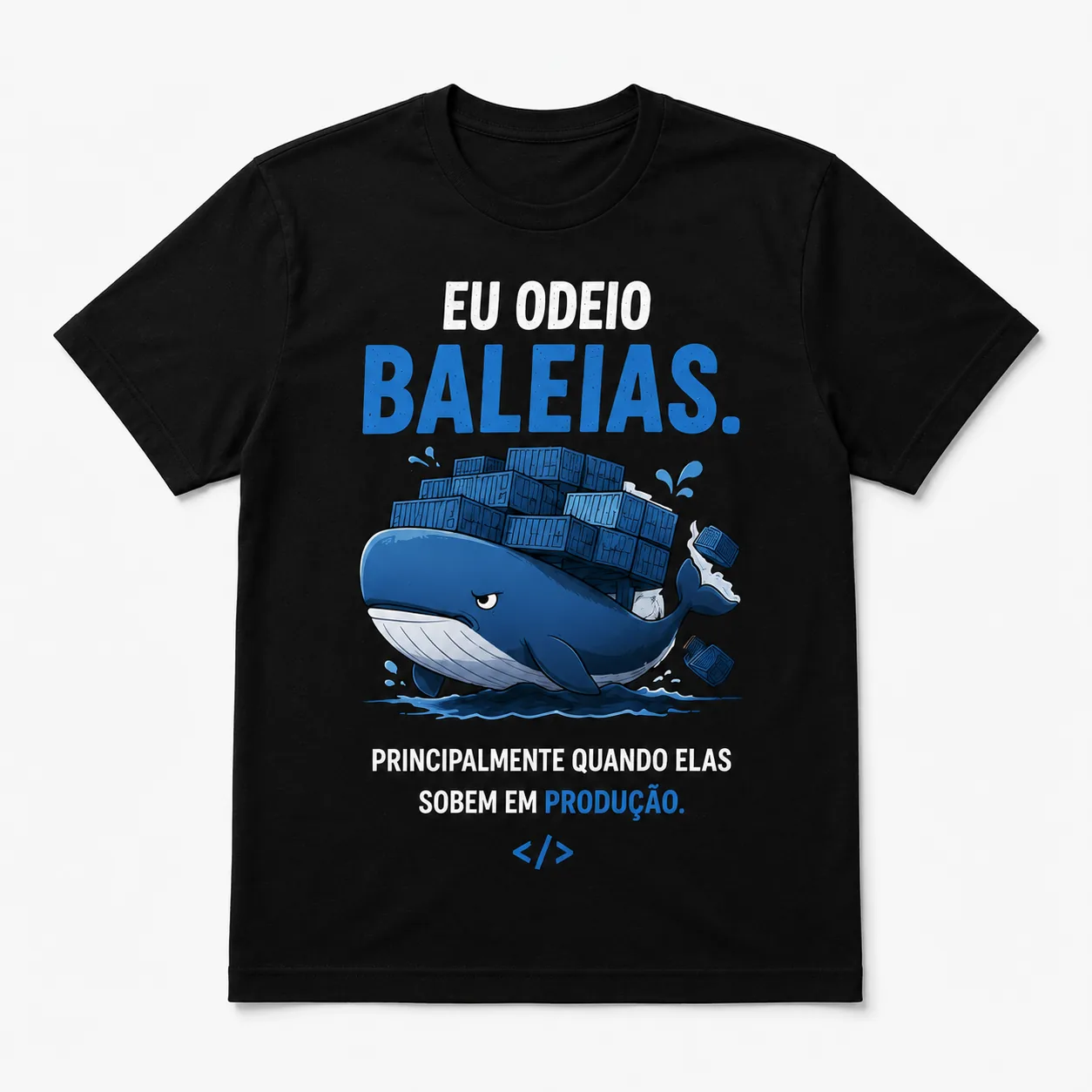 Camiseta Tecnolodia com a estampa Camiseta Baleias